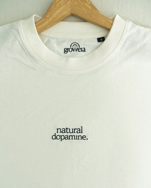 Camiseta Natural dopamine Crop Tee · Off White
