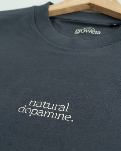 Camiseta Natural dopamine - Ebony