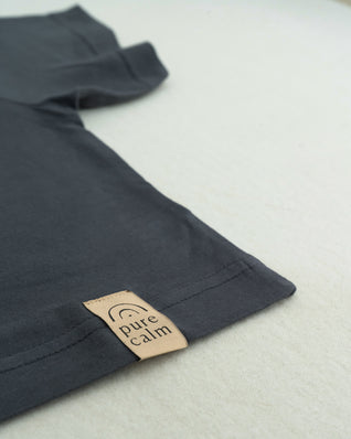 Camiseta Natural dopamine Crop Tee · Ebony