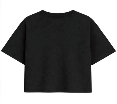 Camiseta pure calm Crop Tee · Black
