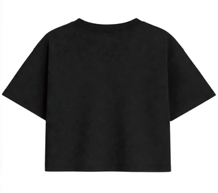 Camiseta pure calm Crop Tee · Black