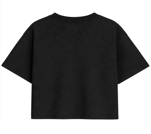 Camiseta pure calm Crop Tee · Black