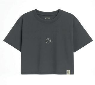Camiseta pure calm Crop Tee · Grey
