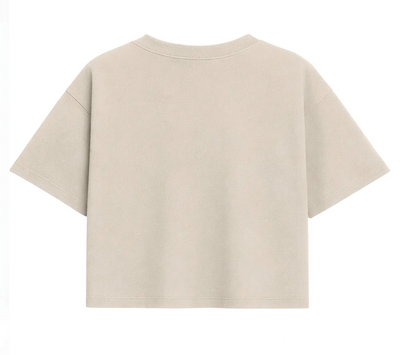 Camiseta pure calm Crop Tee · Sand