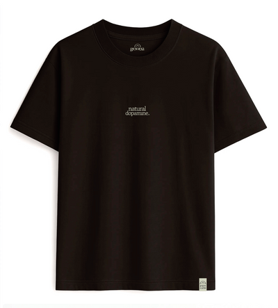 Camiseta Natural dopamine - Black