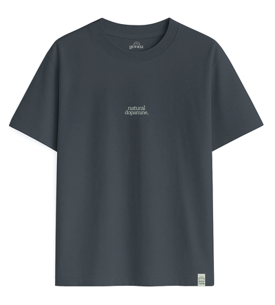 Camiseta Natural dopamine - Ebony